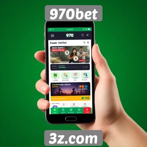 Experiência mobile no site 970bet é satisfatória